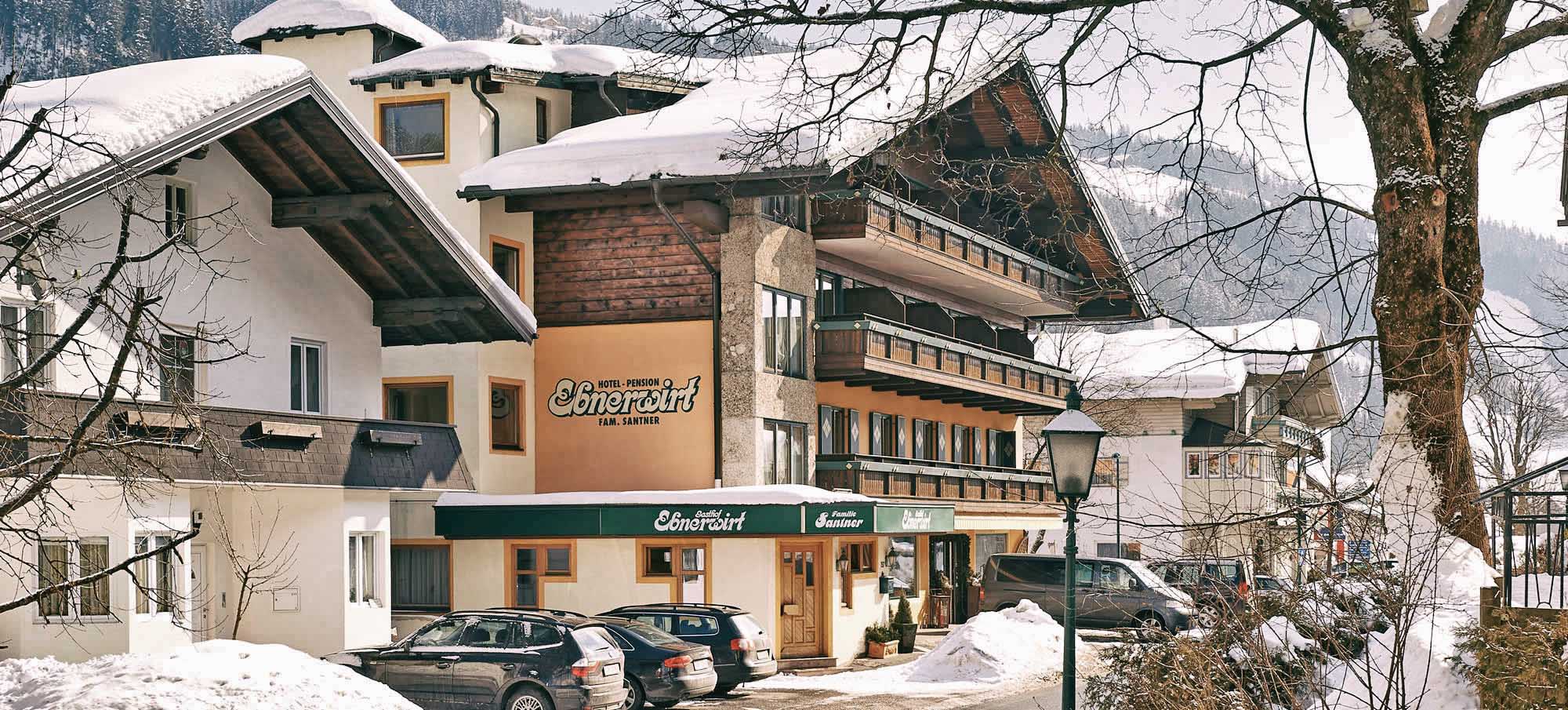 Hotel Ebnerwirt in Eben im Pongau. Winterurlaub in Ski amadé